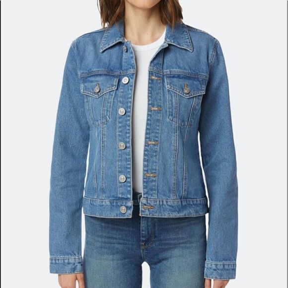 Hudson Classic Fitted Trucker Jean Jacket! - Picture 2 of 8